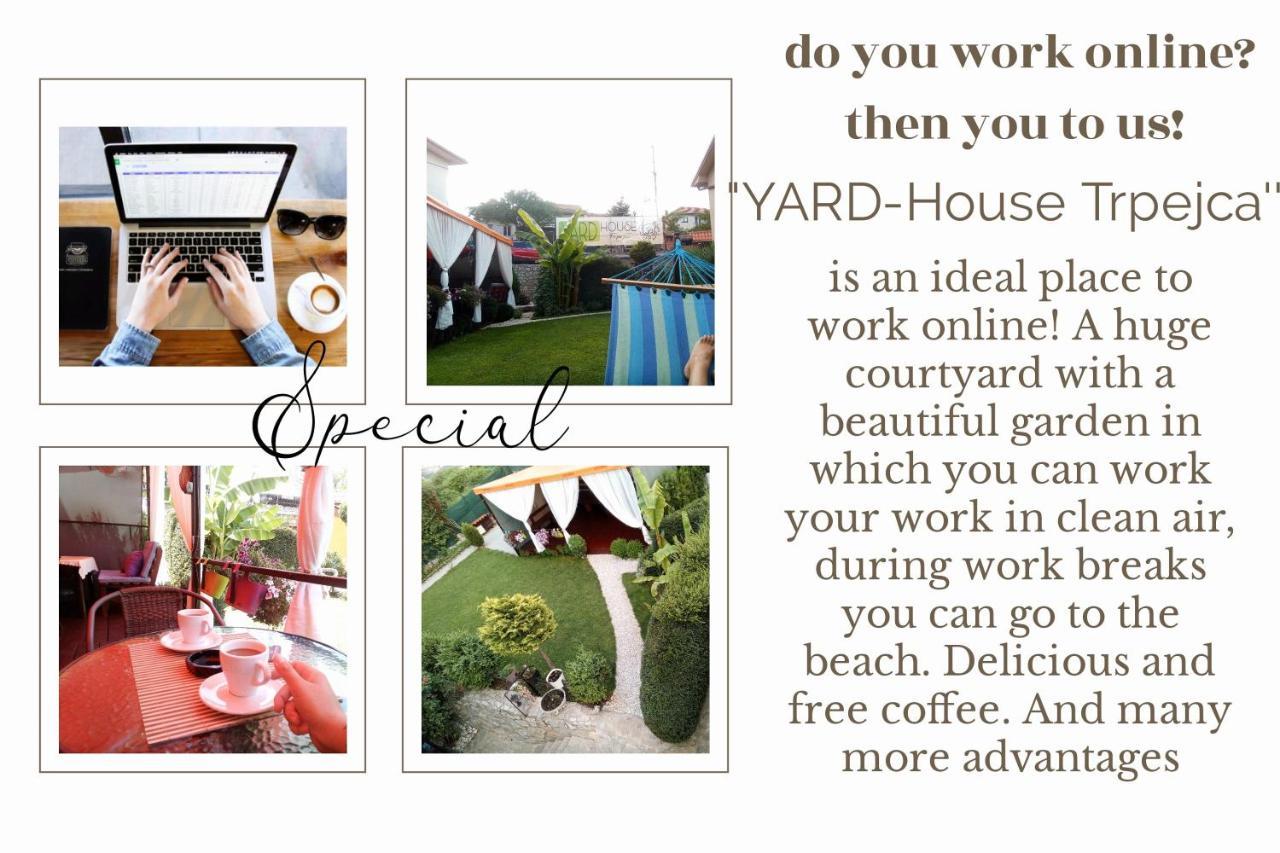 Yard House Trpejca Hotel Ohrid Ngoại thất bức ảnh