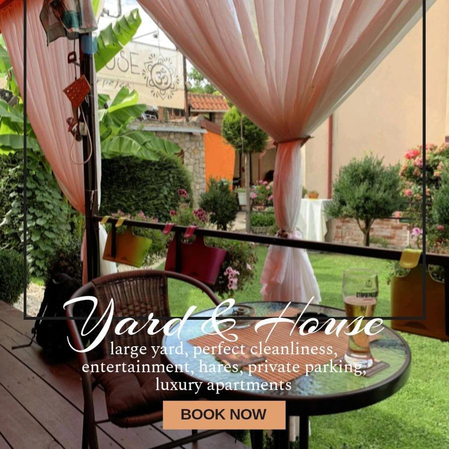 Yard House Trpejca Hotel Ohrid Ngoại thất bức ảnh